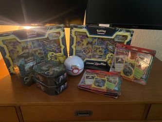 Pokémon sealed / small lot / Paldean Fates, Lost Origin, Fusion Strike, Chilling Reign, Evolving Skies
