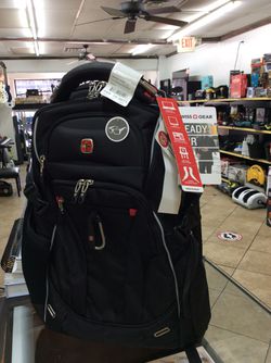 Swiss Gear Scan Smart Lop Top Backpack Brand New  Thumbnail