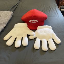 Super Mario Hat and Gloves
