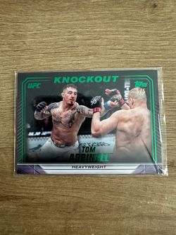 UFC Topps Knockout 2024 Tom Aspinall 5/5
