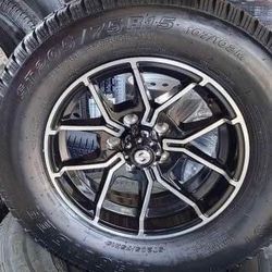New Trailer Mag Wheels And Tires Set Of 4