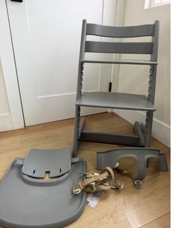 Stokke Tripp Trapp High Chair with Baby Set and Tray