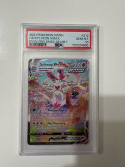 Pokemon PSA 10 Sylveon VMax Evolving Skies