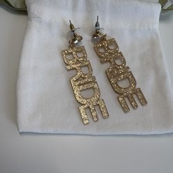 Gold Bride Earrings