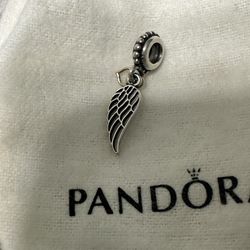 Pandora Angle Wing Charm 