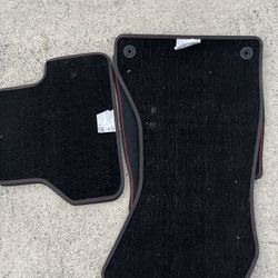 Audi A4 S4 Carpet Floor Mat Set 2015-2023 B9 Black OEM Front and Rear Black