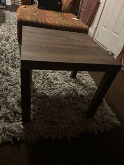 Small Square Wooden Table