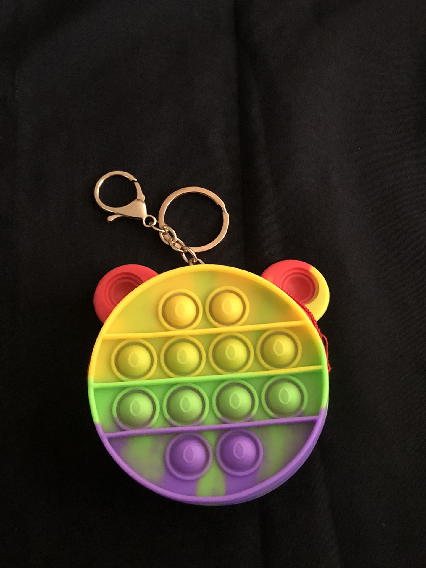 Mini Pop It Bag  Keychain 