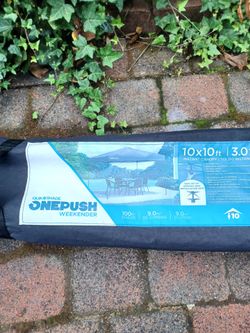 Onepush 10'by10' instant canopy
