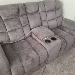 Ashley Reclining Sofa And Love Seat