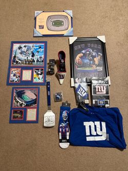 New York Giants NFL Memorabilia & Fan Collection – New/Unused