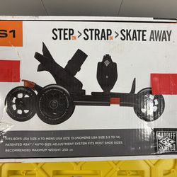 Roller Blades - NEW In Box- Adjustable Size (fits Most Adults) - Unique 3 Wheel Design - $30