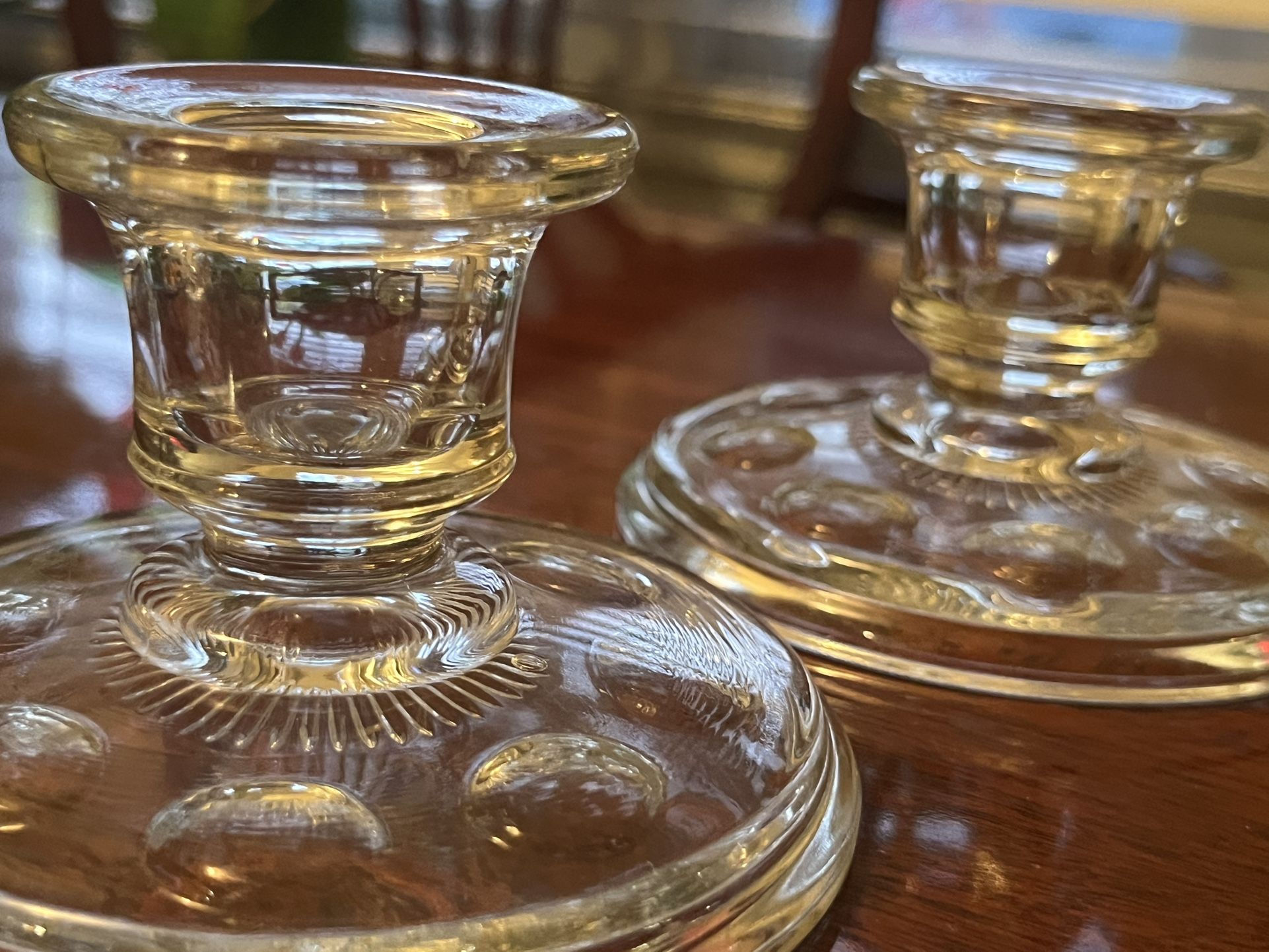 Vintage 80’s Candlestick Holders