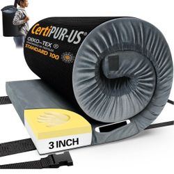 CYMULA - Memory Foam Full Size Camping Mattress Pad