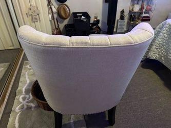 Bedroom chair with stool