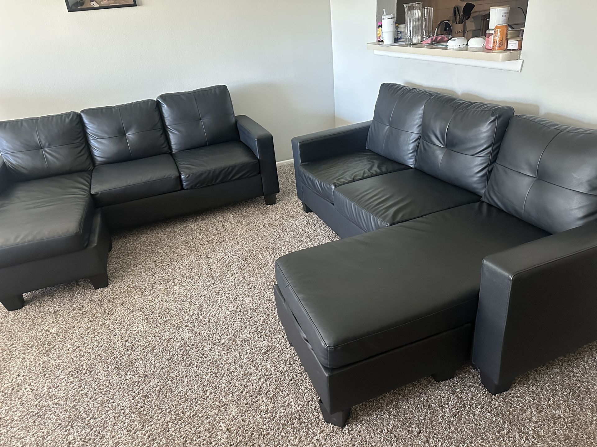 sofas in perfect condition