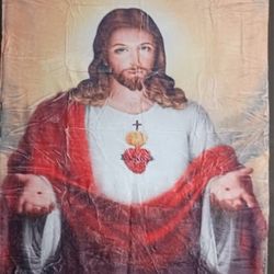 50x40 Inch Throw Blanket (Jesus)