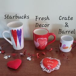 Valentine themed mugs! 