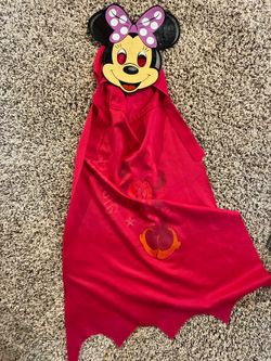 Free Minnie Mouse toddler cape