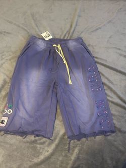 Vale baggy shorts blue