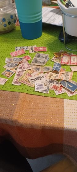 Son  estampillas antiguas 