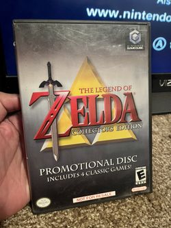 Zelda Collector’s Edition GameCube Complete Tested Working