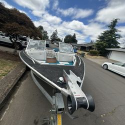 1994 Blue Water aluminum Boat 
