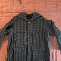 Filson Lined And Hooded Mackinaw Cruiser