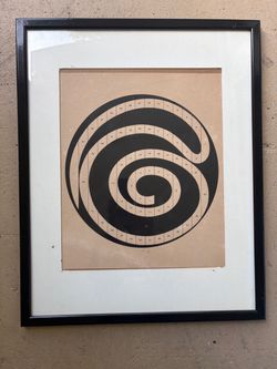Yaacov Agam Lithograph On Paper