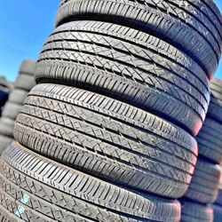 225-55R18 Bridgestone Tires Excelente Condición (4