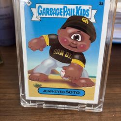 Juan Soto Garbage Pail Kids Card ‘Juan-Eyed Soto