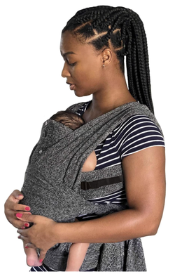 Boppy ComfyFit Adjust Baby Carrier, Secure Hybrid Wrap, Newborn to Toddler