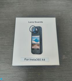 X4 Premium Lens Protector for Insta360 X4  High-Transparency Tempered Glass Lens Protector for Insta360 X4 Camera  Anti-Scratch Accessories