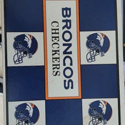 Denver Bronco's Checkers Set (Used)