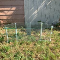 Glass Tv Stand