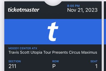 Utopia Tour Tickets