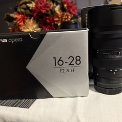 Tokina EF 16-28mm 2.8 lens for canon