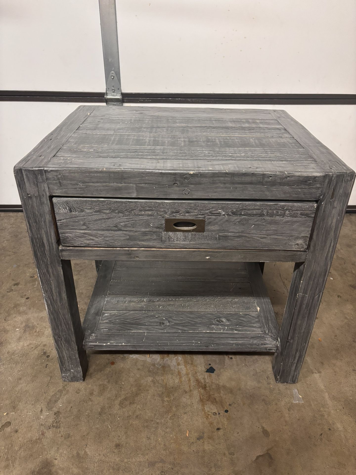 West Main Home Farmhouse End Table