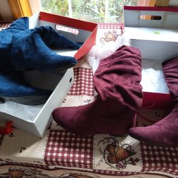 Suede Boots