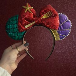 Little mermaid Minnie Ears