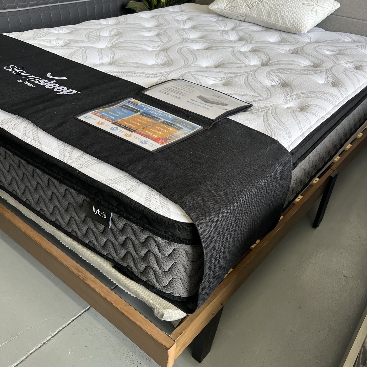 Pillow Top Brand New In the Box Comfy Mattress by Ashley Furniture King Queen Full and Twin From ..