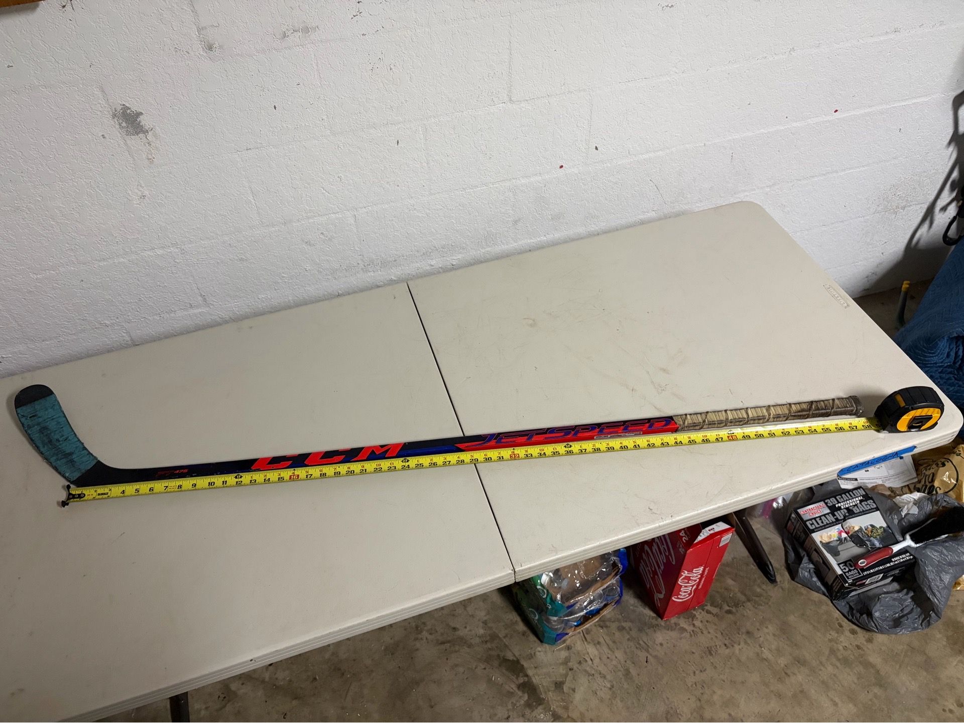 Intermediate CCM JetSpeed Right Handed Hockey Stick P29 65 Flex (Used)