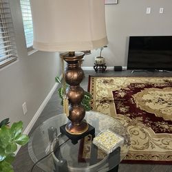 End table  and Lamp