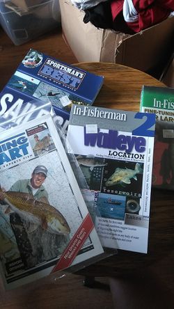 Fish chart, and sports man's best, in-Fisherman, books for $2each.