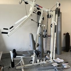 Commercial Grade Weight Set Cable Machine