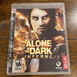 Alone in the Dark Inferno Playstation 3 PS3 Video Game Complete