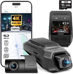 THINKWARE ARC800 4K Front and 1080P Rear Dash Cam
