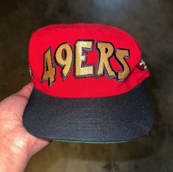 Vintage San Francisco 49ers Blockhead SnapBack Hat