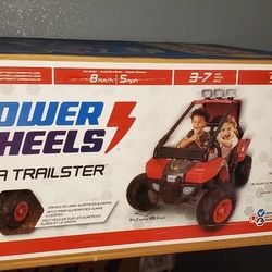 Power Wheels Baja Trailster Battery-Powered Ride-On Toy, Pretend Dune Buggy, Preschool Toy
