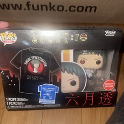 Toru Tokyo Ghoul XL SHIRT & Funko